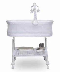 Delta Children Bassinets SleepCool Rocking Bassinet With Airflow Mesh