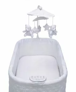 Nod Bassinet - Smart Sleeper Compatible With Amazon Alexa, Google Assistant And Delta Children Connect App Bassinets