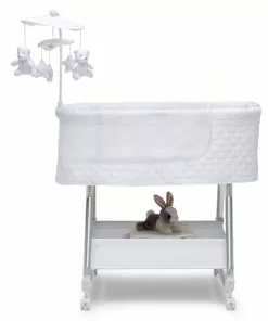 Nod Bassinet - Smart Sleeper Compatible With Amazon Alexa, Google Assistant And Delta Children Connect App Bassinets