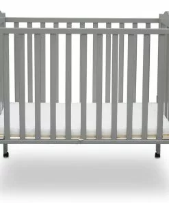Delta Children Baby Cribs Folding Portable Mini Baby Crib With 1.5-inch Mattress