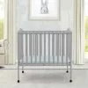 Delta Children Baby Cribs Folding Portable Mini Baby Crib With 1.5-inch Mattress