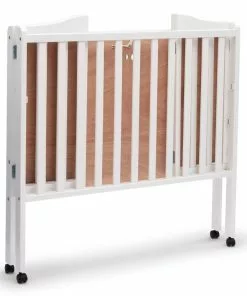 Delta Children Baby Cribs Folding Portable Mini Baby Crib With 1.5-inch Mattress
