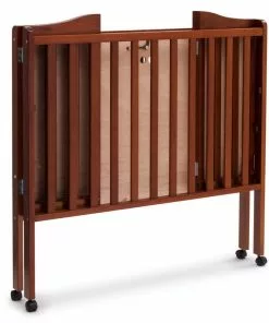 Delta Children Baby Cribs Folding Portable Mini Baby Crib With 1.5-inch Mattress