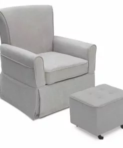 Delta Children Tufted Nursery Gliding Ottoman Gliders & Rocking Chairs 13 Delta Children Tufted Nursery Gliding Ottoman Gliders & Rocking Chairs