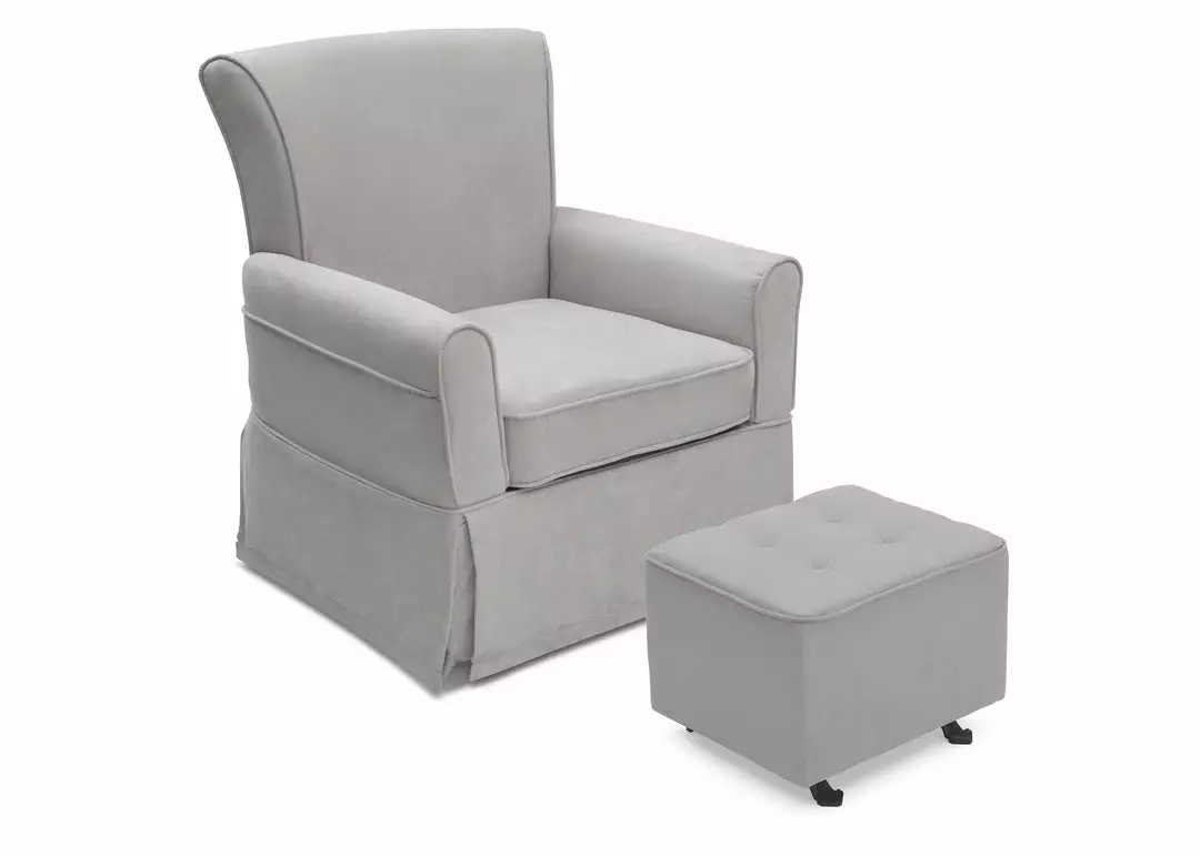 Delta Children Tufted Nursery Gliding Ottoman Gliders & Rocking Chairs 6 Delta Children Tufted Nursery Gliding Ottoman Gliders & Rocking Chairs