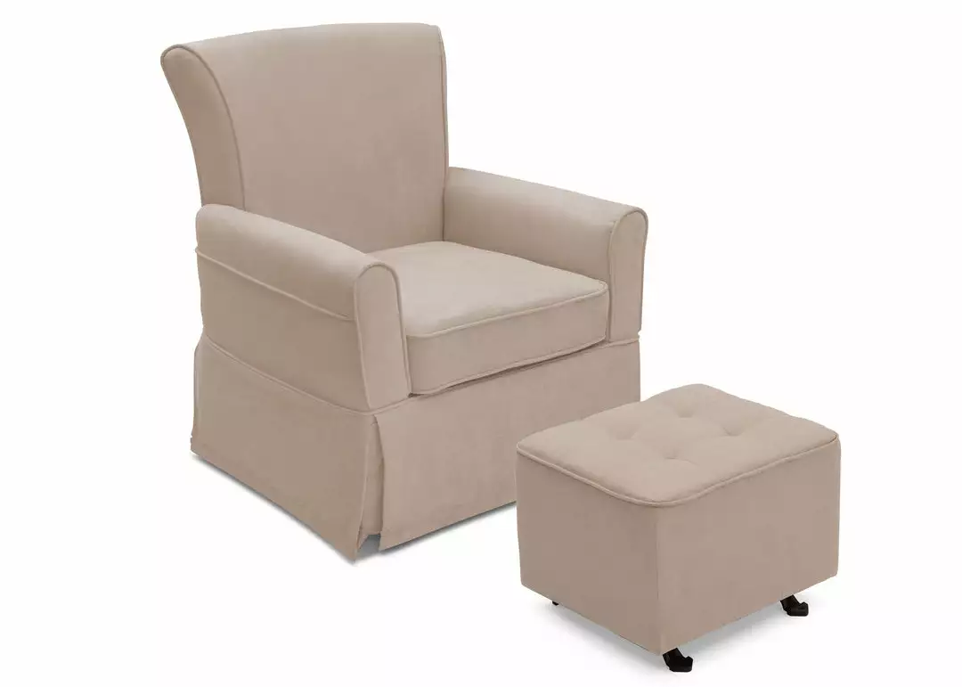 Delta Children Tufted Nursery Gliding Ottoman Gliders & Rocking Chairs 10 Delta Children Tufted Nursery Gliding Ottoman Gliders & Rocking Chairs