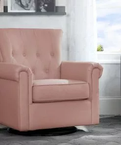 Delta Children Gliders & Rocking Chairs Harper Nursery Glider Swivel Rocker Chair