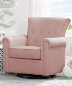 Delta Children Gliders & Rocking Chairs Harper Nursery Glider Swivel Rocker Chair