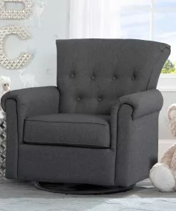 Delta Children Gliders & Rocking Chairs Harper Nursery Glider Swivel Rocker Chair