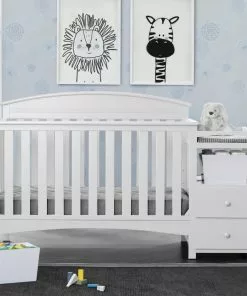 Delta Children Abby Crib N Changer