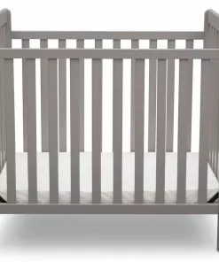 Delta Children Classic Mini Crib With 2.75-inch Mattress - Convertible To Twin Bed Baby Cribs