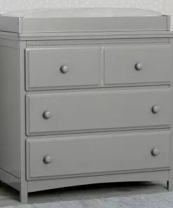 Delta Children Emerson 3 Drawer Dresser With Changing Top Dressers & Changing Tables