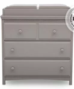 Delta Children Emerson 3 Drawer Dresser With Changing Top Dressers & Changing Tables