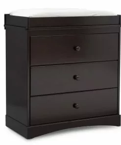 Delta Children Skylar 3 Drawer Dresser With Changing Top Dressers & Changing Tables