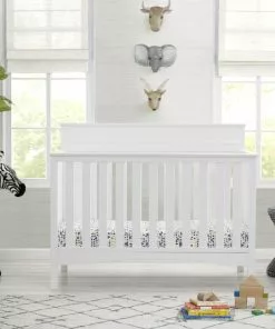 Delta Children Skylar 4-in-1 Convertible Crib Baby Cribs