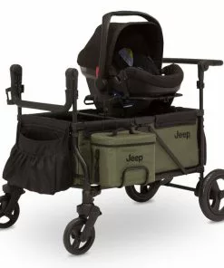 Jeep Deluxe Wrangler Wagon Stroller With Cooler Bag And Parent Organizer What's New