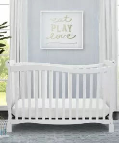 Delta Children Brookside 4-in-1 Convertible Crib Baby Cribs
