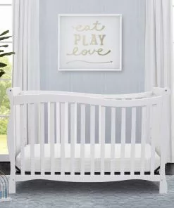 Delta Children Brookside 4-in-1 Convertible Crib Baby Cribs