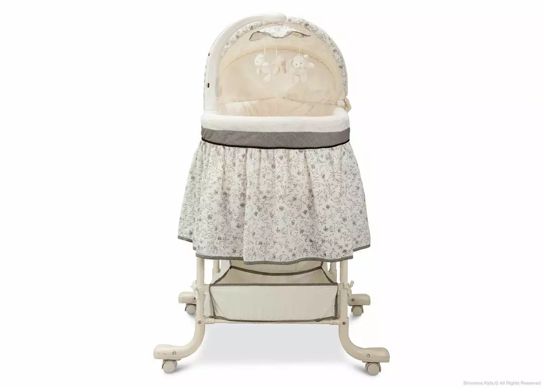 Bassinets Simmons Kids® Deluxe Gliding Bassinet 9 Bassinets Simmons Kids® Deluxe Gliding Bassinet