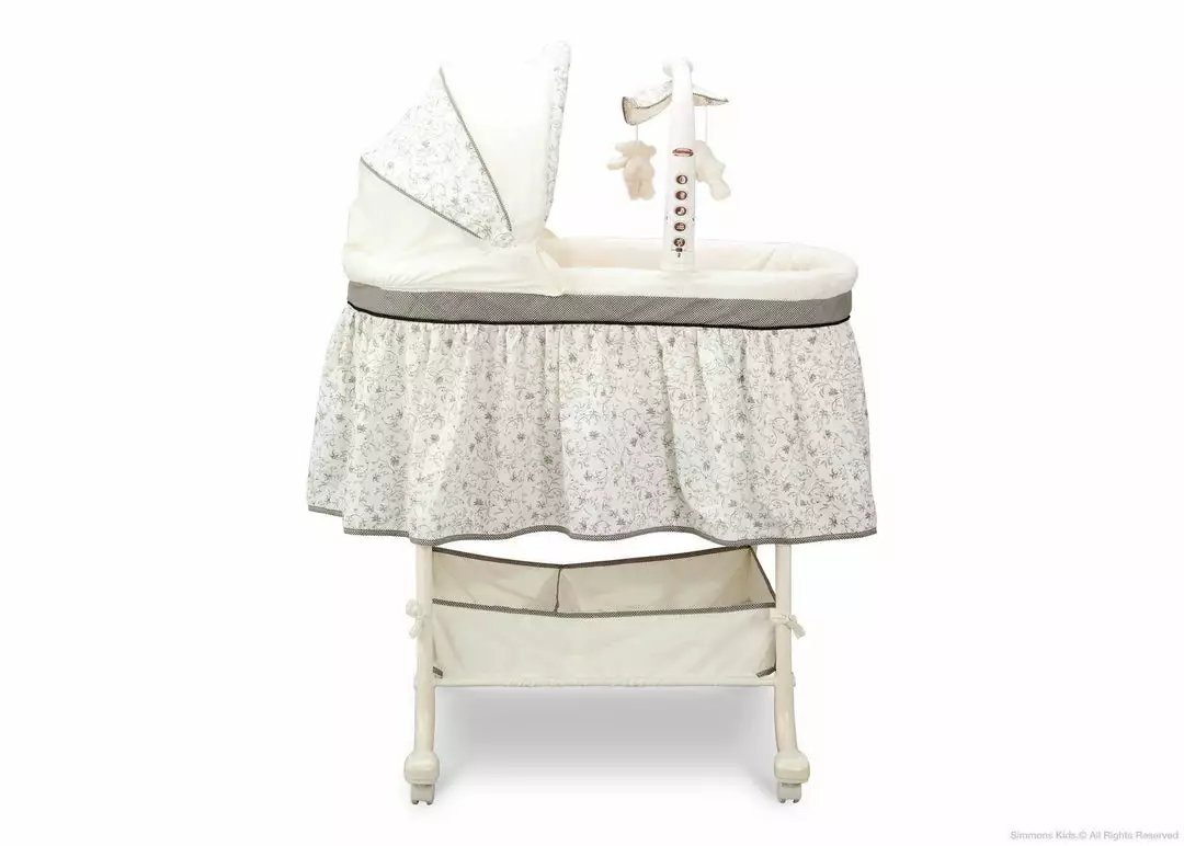 Bassinets Simmons Kids® Deluxe Gliding Bassinet 29 Bassinets Simmons Kids® Deluxe Gliding Bassinet