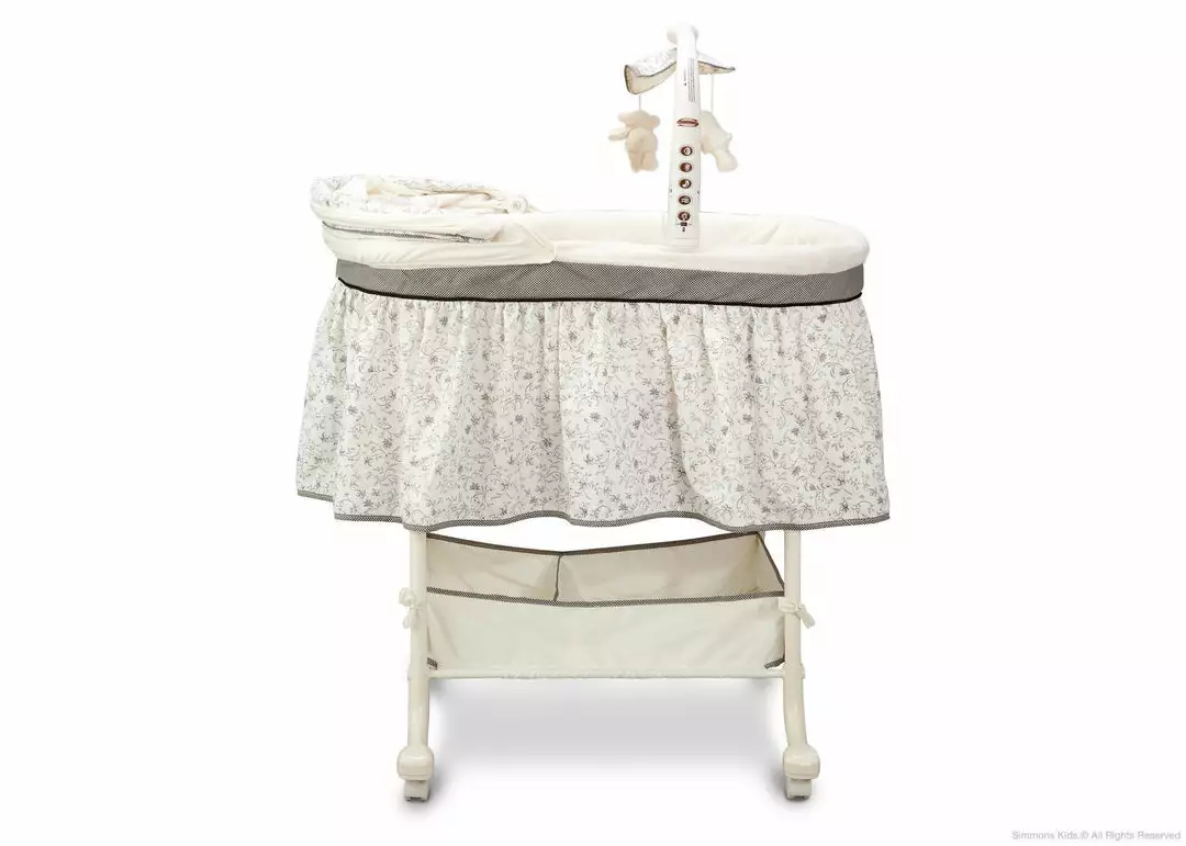 Bassinets Simmons Kids® Deluxe Gliding Bassinet 14 Bassinets Simmons Kids® Deluxe Gliding Bassinet