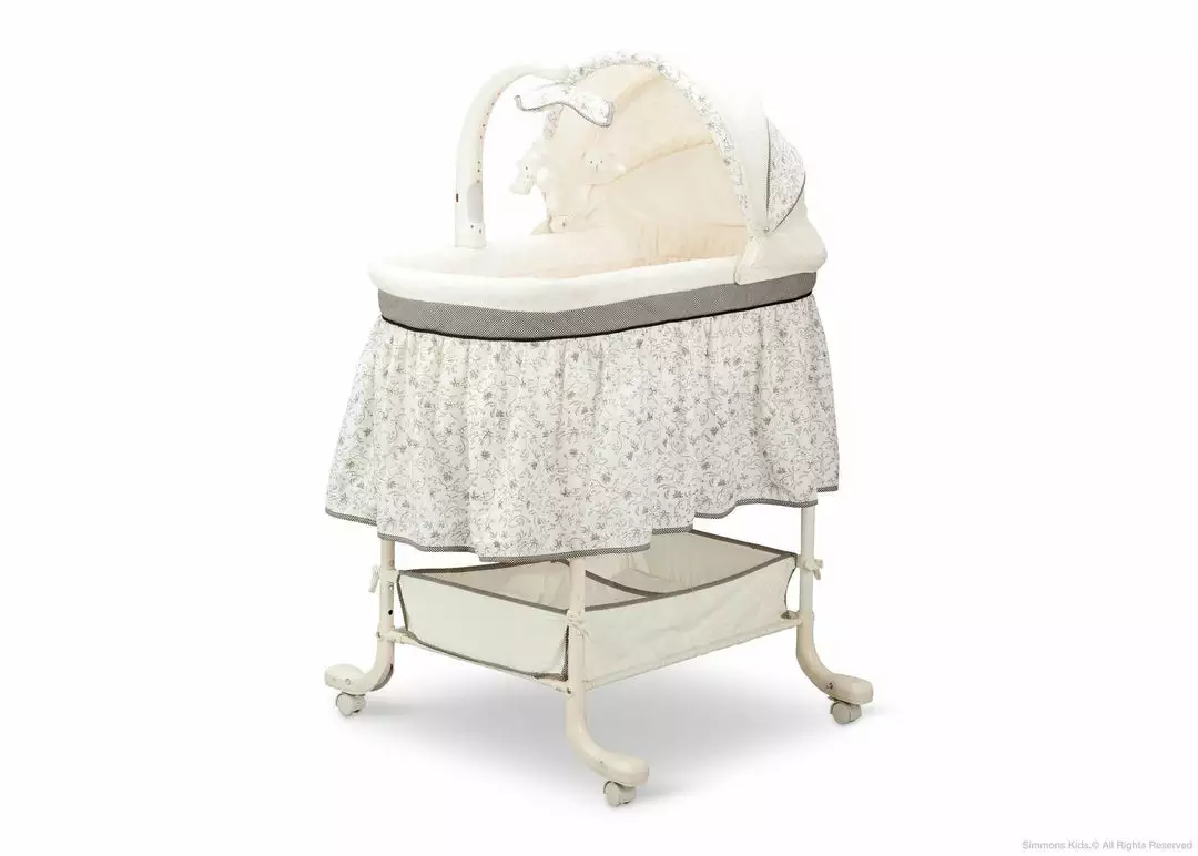 Bassinets Simmons Kids® Deluxe Gliding Bassinet 20 Bassinets Simmons Kids® Deluxe Gliding Bassinet