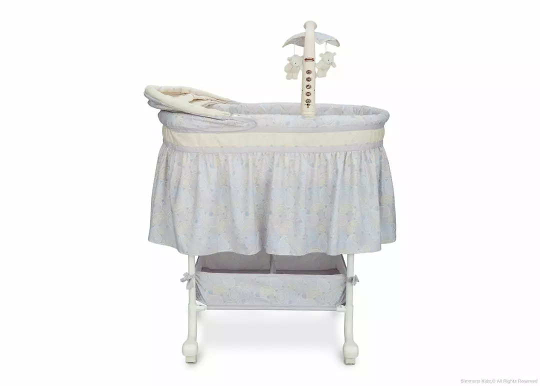 Bassinets Simmons Kids® Deluxe Gliding Bassinet 15 Bassinets Simmons Kids® Deluxe Gliding Bassinet