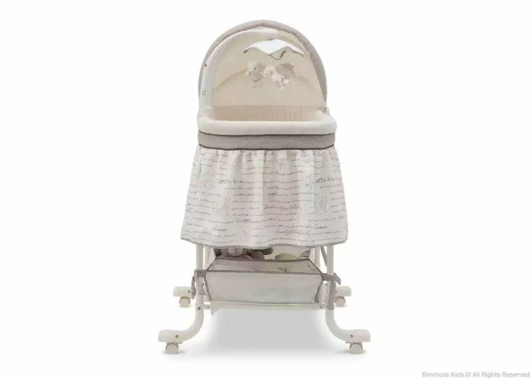 Bassinets Simmons Kids® Deluxe Gliding Bassinet 10 Bassinets Simmons Kids® Deluxe Gliding Bassinet