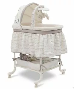 Bassinets Simmons Kids® Deluxe Gliding Bassinet 38 Bassinets Simmons Kids® Deluxe Gliding Bassinet