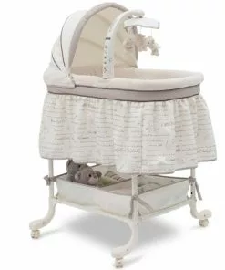 Bassinets Simmons Kids® Deluxe Gliding Bassinet 63 Bassinets Simmons Kids® Deluxe Gliding Bassinet