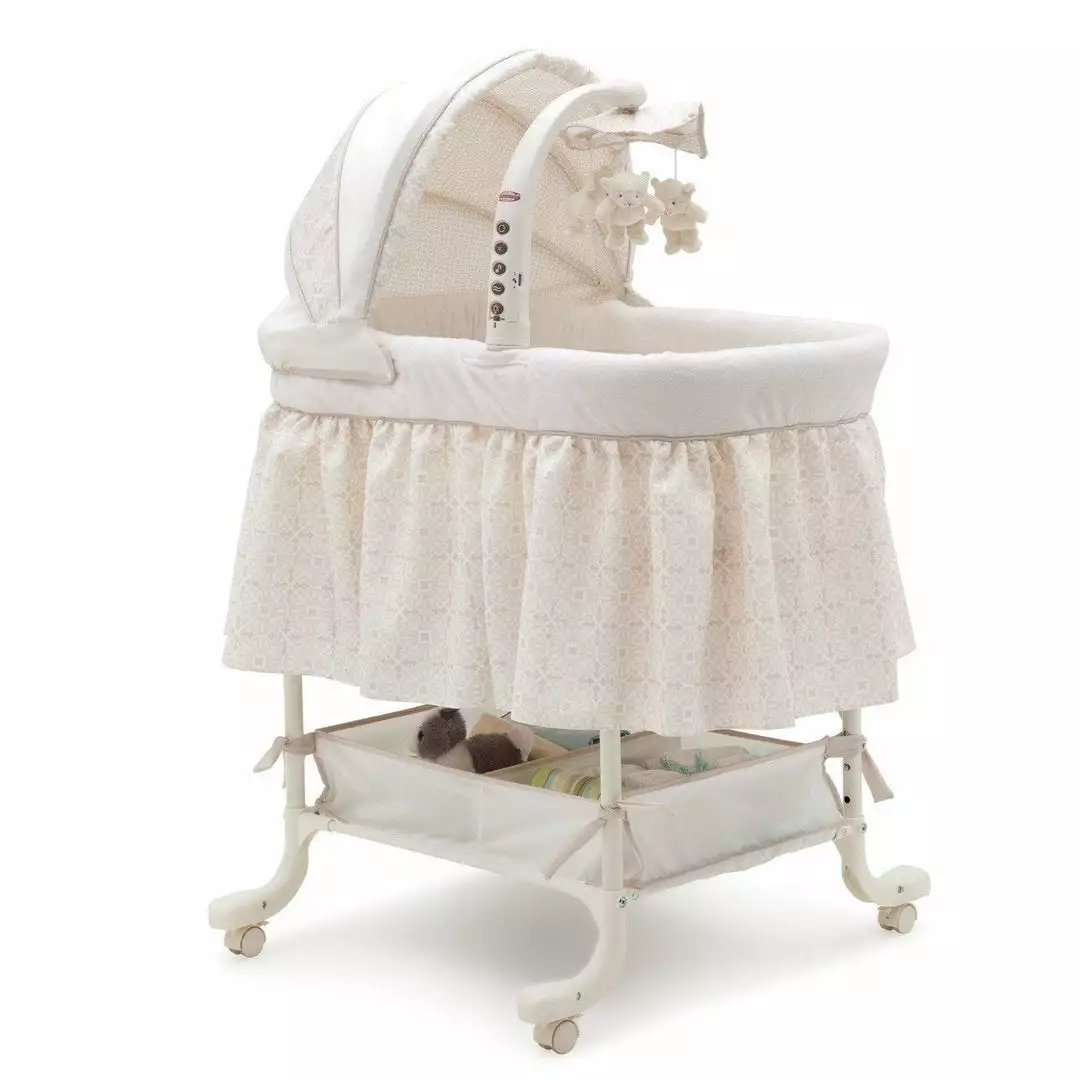 Bassinets Simmons Kids® Deluxe Gliding Bassinet 35 Bassinets Simmons Kids® Deluxe Gliding Bassinet