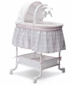 Bassinets Simmons Kids® Deluxe Gliding Bassinet 66 Bassinets Simmons Kids® Deluxe Gliding Bassinet