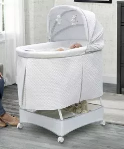 Simmons Kids Beautyrest™ Silent Auto Gliding Lux Bassinet - Inner Circle