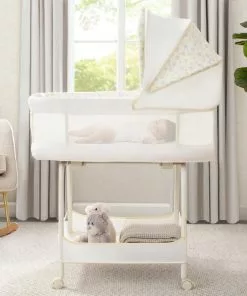 Delta Children Precious Moments Auto Glide Bassinet