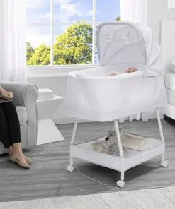 Simmons Kids Silent Auto Gliding Elite Bassinet - Odyssey Bassinets