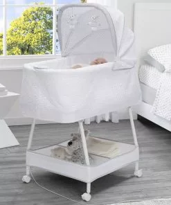 Simmons Kids Silent Auto Gliding Elite Bassinet - Odyssey Bassinets
