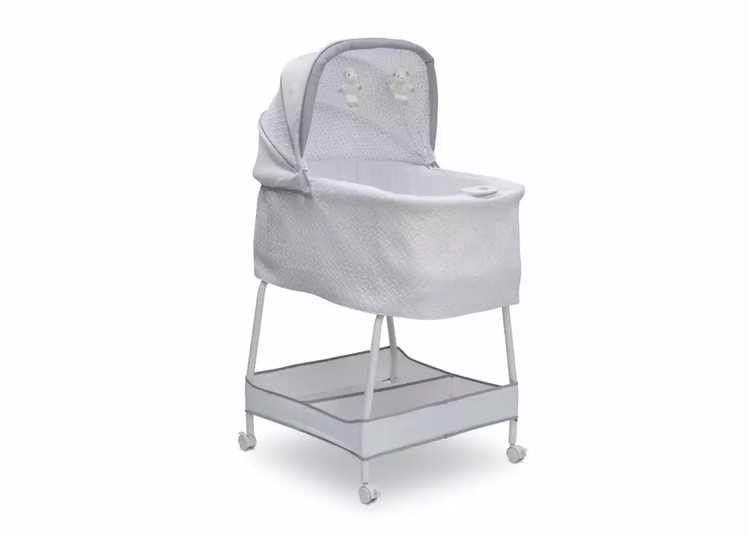 Simmons Kids Bassinets Silent Auto Gliding Elite Bassinet - Basketweave 6 Simmons Kids Bassinets Silent Auto Gliding Elite Bassinet - Basketweave