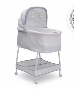 Simmons Kids Bassinets Silent Auto Gliding Elite Bassinet - Basketweave 14 Simmons Kids Bassinets Silent Auto Gliding Elite Bassinet - Basketweave