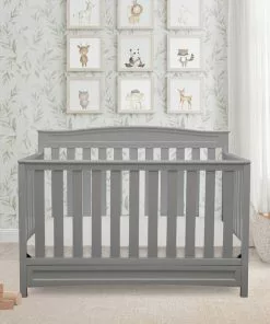 Delta Children Baby Cribs Emery 4-in-1 Convertible Crib