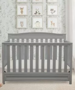 Delta Children Baby Cribs Emery 4-in-1 Convertible Crib