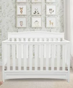 Delta Children Baby Cribs Emery 4-in-1 Convertible Crib