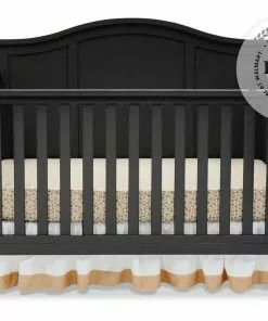 Delta Children Baby Cribs Madrid 4-in-1 Convertible Crib