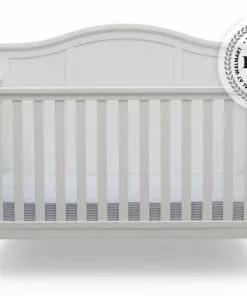Delta Children Baby Cribs Madrid 4-in-1 Convertible Crib