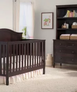 Delta Children Baby Cribs Madrid 4-in-1 Convertible Crib
