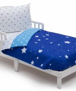 Delta Children Boys 4-Piece Toddler Bedding Set Sheets & Mattress Covers