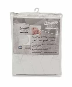Beautyrest DualCool Technology Fitted Baby Crib Mattress Pad Cover