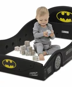 Delta Children Batman Batmobile Plastic Sleep And Play Toddler Bed Toddler Beds