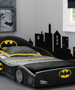 Delta Children Batman Batmobile Plastic Sleep And Play Toddler Bed Toddler Beds