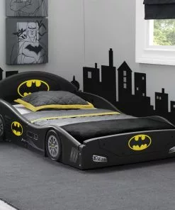Delta Children Batman Batmobile Plastic Sleep And Play Toddler Bed Toddler Beds