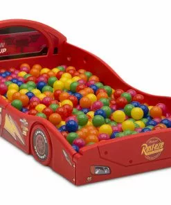 Disney/Pixar Cars Lightning McQueen Plastic Sleep And Play Toddler Bed 13 Disney/Pixar Cars Lightning McQueen Plastic Sleep And Play Toddler Bed